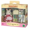 Sylvanian Csoki Nyuszi mama hűtőszekrénnyel szett