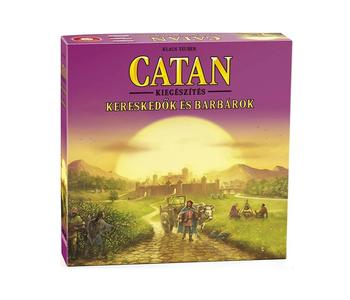 Catan társasjáték kiegészítő - Kereskedők és Barbárok