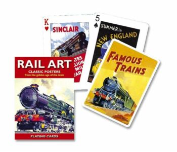 Rail Art 1x55 lapos römi kártya