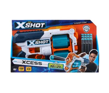 X-Shot Xcess TK-12 forgótáras szivacslövő játékpisztoly