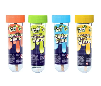 Fun Labs slime kémcsőben, többféle