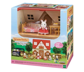 Sylvanian Families piros tetős kezdő házszett