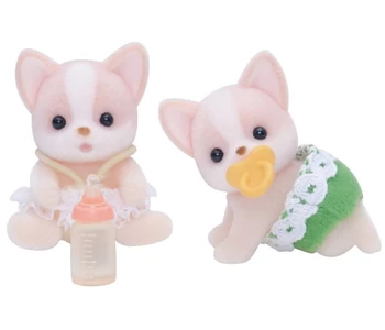 Sylvanian Families csivava kutyus ikrek