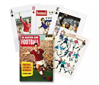Futball legendák francia kártya - 55 lapos