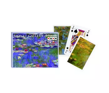 Monet - Lilies Luxus römi kártya 2x55 lap - Piatnik