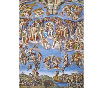 Michelangelo: Végítélet 1000 db-os puzzle - Clementoni