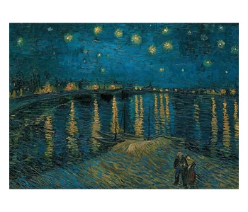 Van Gogh: Csillagos éj a Rhone fölött 1000 db-os puzzle - Clementoni