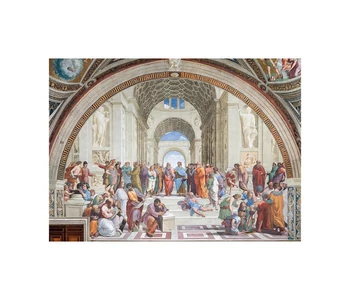 Raffaello - Athéni iskola 1000 db-os puzzle - Clementoni Museum Collection