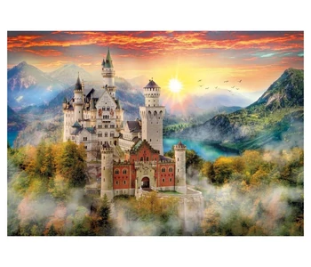 Neuschwanstein kastély 2000 db-os puzzle - Clementoni