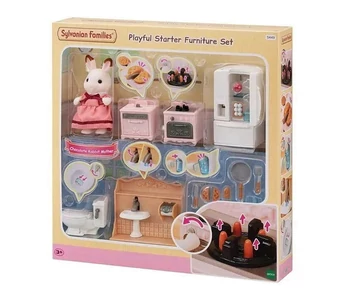 Sylvanian Families bútor kezdő szett csoki nyuszival