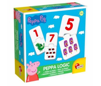 Peppa Malac baby puzzle - logikai játék, többféle