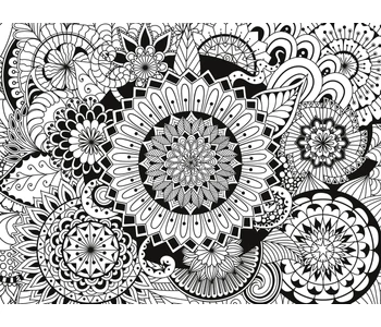 Mandala színterápia 500 db-os puzzle - Clemetoni