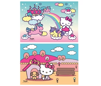 Hello Kitty 2x20 db-os puzzle - Clementoni