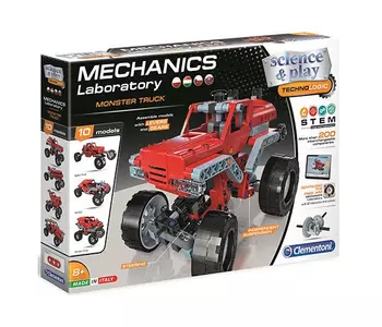 Mechanikus Monster Truck építőjáték - Clementoni