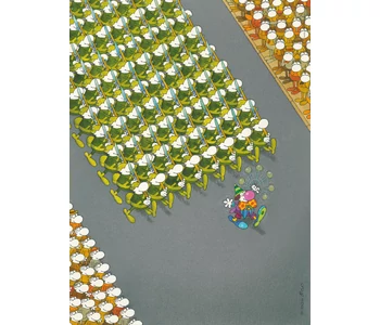 Mordillo, a felvonulás 500 db-os puzzle - Clemetoni