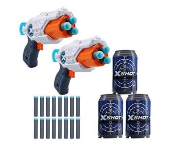 X-Shot Dupla Mini fegyver célpont dobozzal