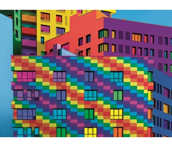 Négyzetek 500 db-os puzzle - Clemetoni ColorBoom