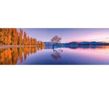 Wanaka tavi fa 1000 db-os panoráma puzzle - Clemetoni