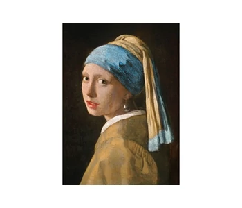 Vermeer: Leány gyöngy fülbevalóval 1000 db-os puzzle - Clemetoni Museum Collection