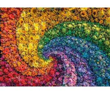 Örvény virágokból 1000 db-os puzzle - Clemetoni ColorBoom