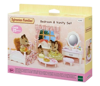 Sylvanian Families Hálószoba és sminkasztalka szett