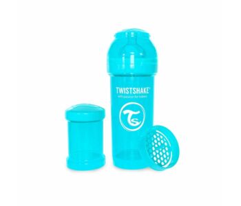 Twistshake kólika elleni cumisüveg 260ml kék