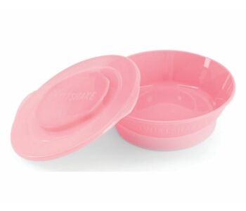 Twistshake tányér 6 m pink