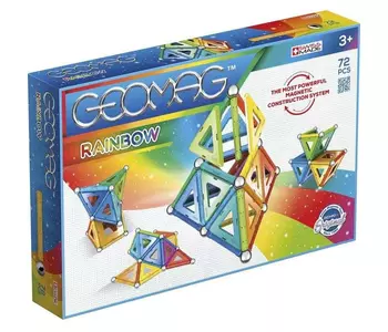 Geomag Rainbow 72 db-os mágneses építőjáték