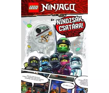 Móra Lego Ninjago – Nindzsák, csatára! - ajándék Cole minifigurával