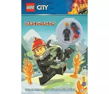 Móra Lego City - Lánglovagok - Ajándék tűzoltó minifigurával