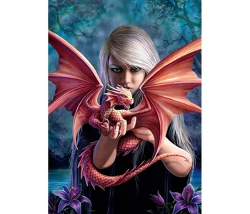 Anne Stokes Collection - Dragonkin 1000 db-os puzzle - Clementoni