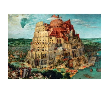 Bruegel Bábel tornya - 1500 db-os puzzle - Clementoni