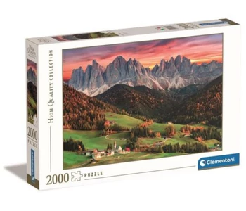 Val di Funes - 2000 db-os puzzle - Clementoni