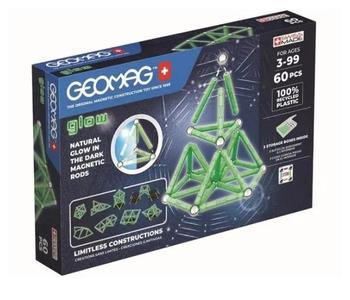 Geomag Glow - foszforeszkáló 60 darabos készlet