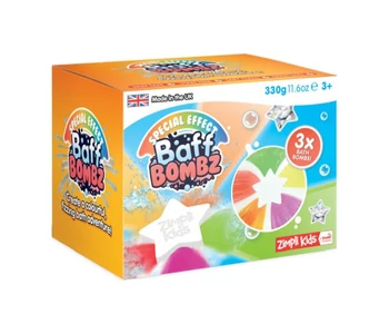 Baff Bombz - csillag formájú fürdőbomba 3x110g