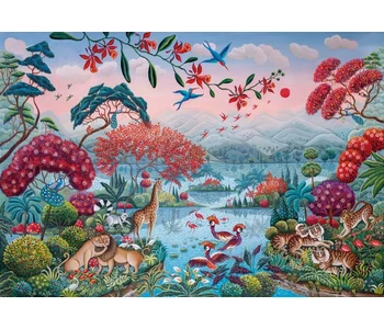 Békés dzsungel 2000 db-os puzzle - Clementoni