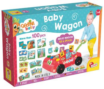 Carotina baby - logikai és fejlesztő játékgyűjtemény húzható kiskocsival