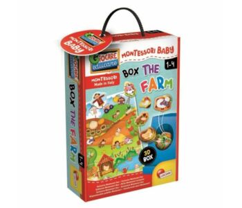 Montessori baby kézségfejlesztő játék - farm