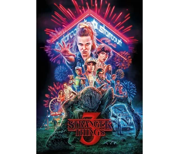 Stranger things 3D 1000 db-os puzzle - Clemetoni