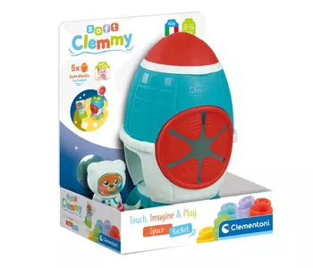 Clemmy Baby - Készségfejlesztő rakéta építőkockákkal
