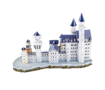 3D puzzle Neuschwanstein kastély, 64 db-os