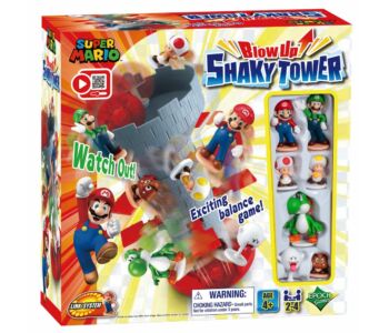 Super Mario 3D társasjáték - Shaky tower