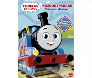 Thomas, a gőzmozdony - Mozdonyparádé - Foglalkoztatókönyv - Kivágható memóriakártyákkal