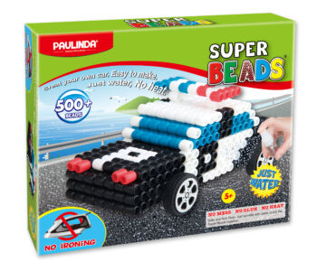 Paulinda Super Beads rendőrautó 500 db-os szett