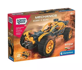 Clementoni: Mechanics - Buggy és Quad építő játékszett