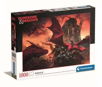 Clementoni Dungeons and Dragons - Vörös Sárkány, 1000 db-os