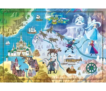 Frozen 1000 db-os puzzle - Clemetoni