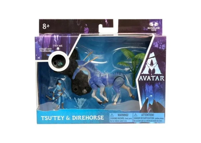 Avatar TSU'TEY & DIREHORSE akciófigura 6cm