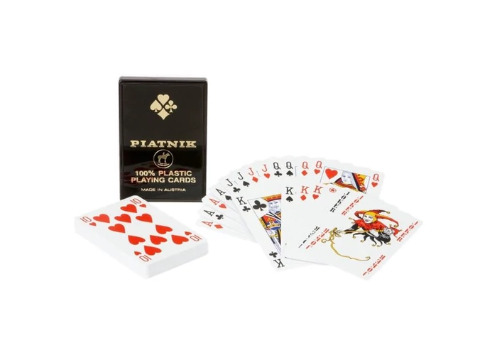Plasztik póker kártya 55 lapos