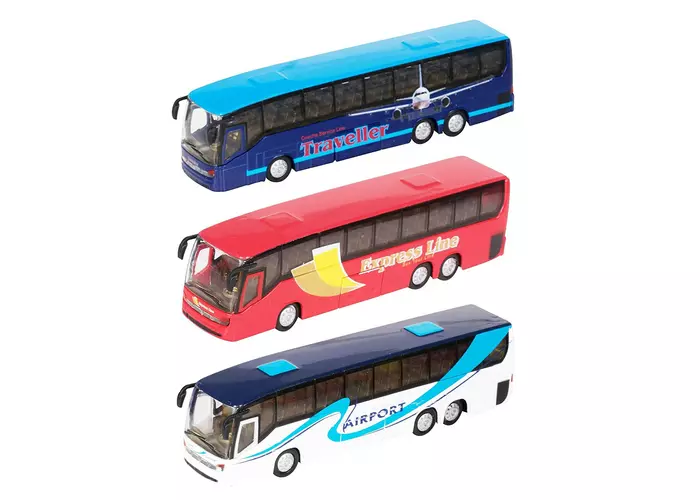 Teamsterz turista busz, több színben
